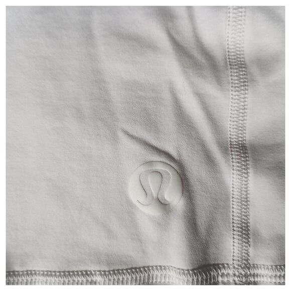 Lululemon Skirt 8 Womens White Varsity Athletic Tennis Polyester Blend Pockets - Picture 4 of 6